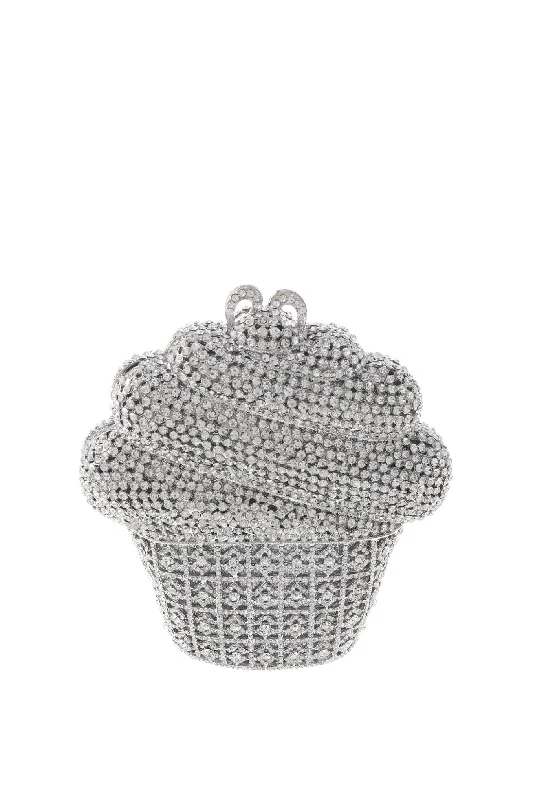 URetro Cupcake Crystal Evening Bag