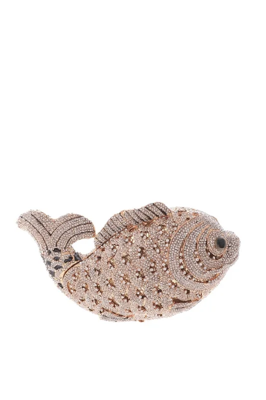 URetro Fish Crystal Evening Bag