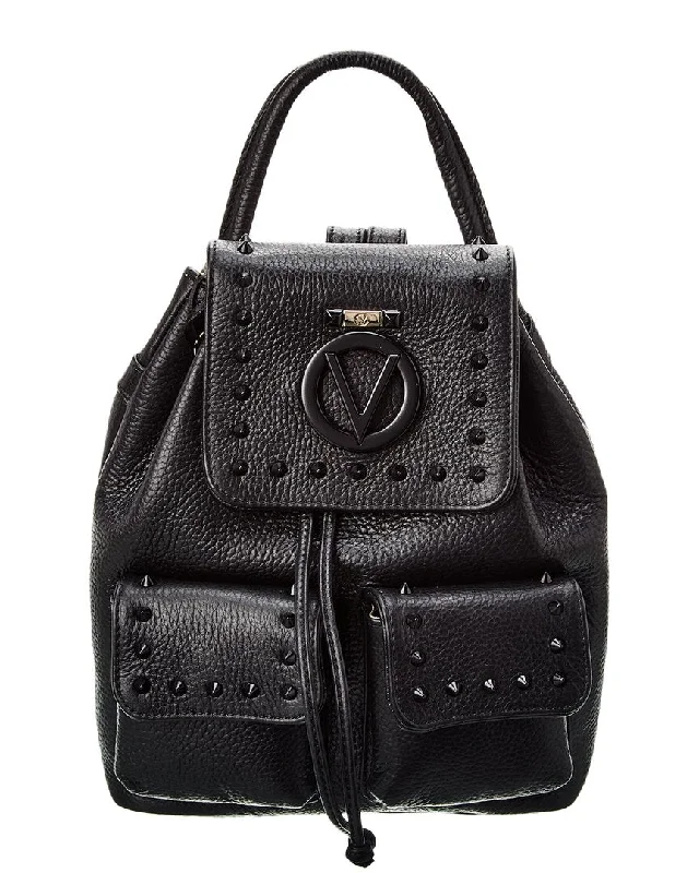 Valentino by Mario Valentino Abraham Preciosa Leather Backpack