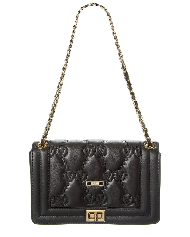 Valentino by Mario Valentino Alice Matelasse Leather Shoulder Bag