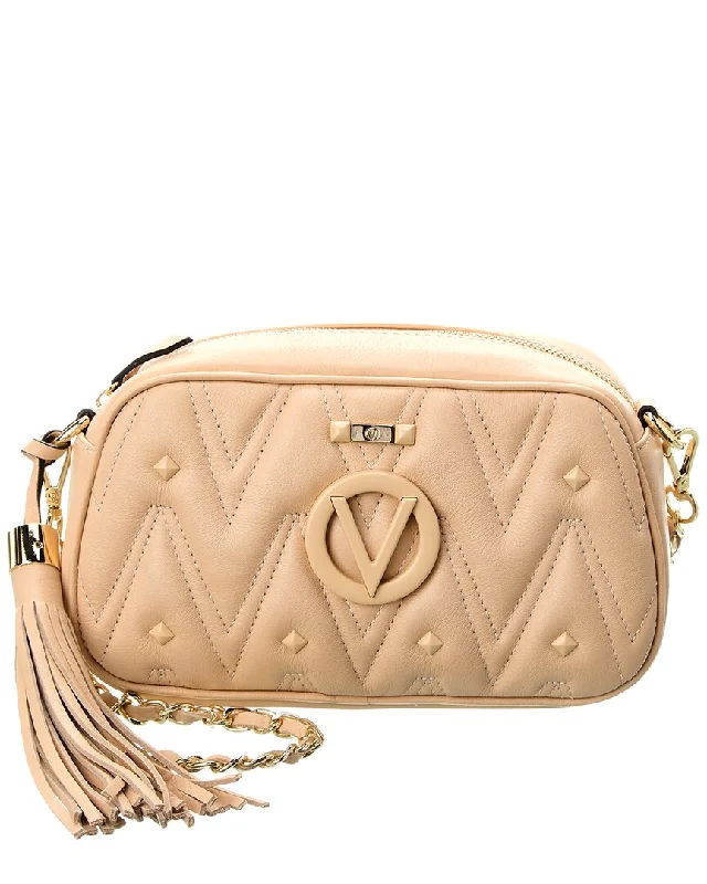 Valentino by Mario Valentino Bella Diamond Leather Crossbody