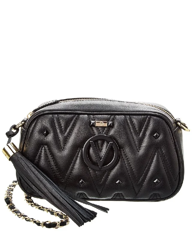 Valentino by Mario Valentino Bella Diamond Leather Crossbody