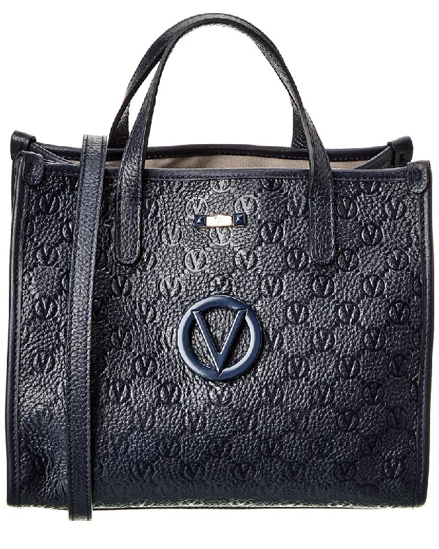 Valentino by Mario Valentino Emi Dollaro Monogram Leather Tote