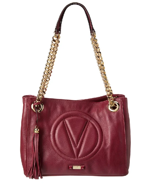 Valentino by Mario Valentino Luisa Signature Leather Shoulder Bag