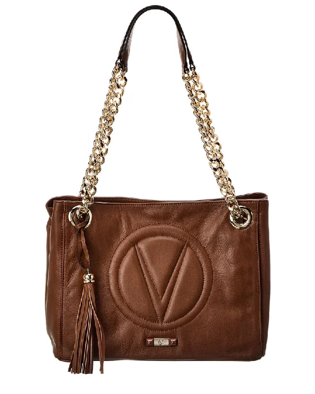 Valentino by Mario Valentino Luisa Signature Leather Shoulder Bag