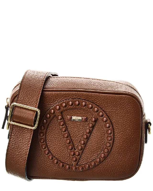 Valentino by Mario Valentino Mia Rock Leather Crossbody