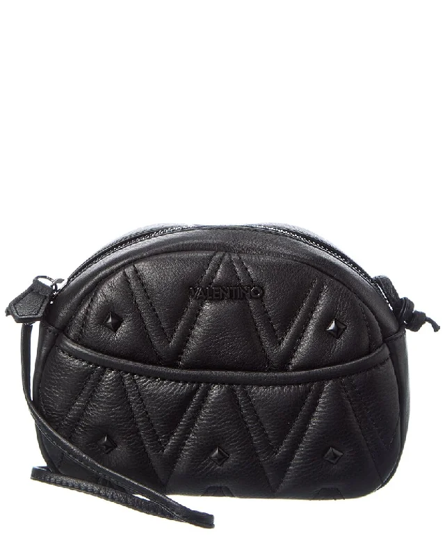 Valentino by Mario Valentino Moony Diamond Leather Crossbody