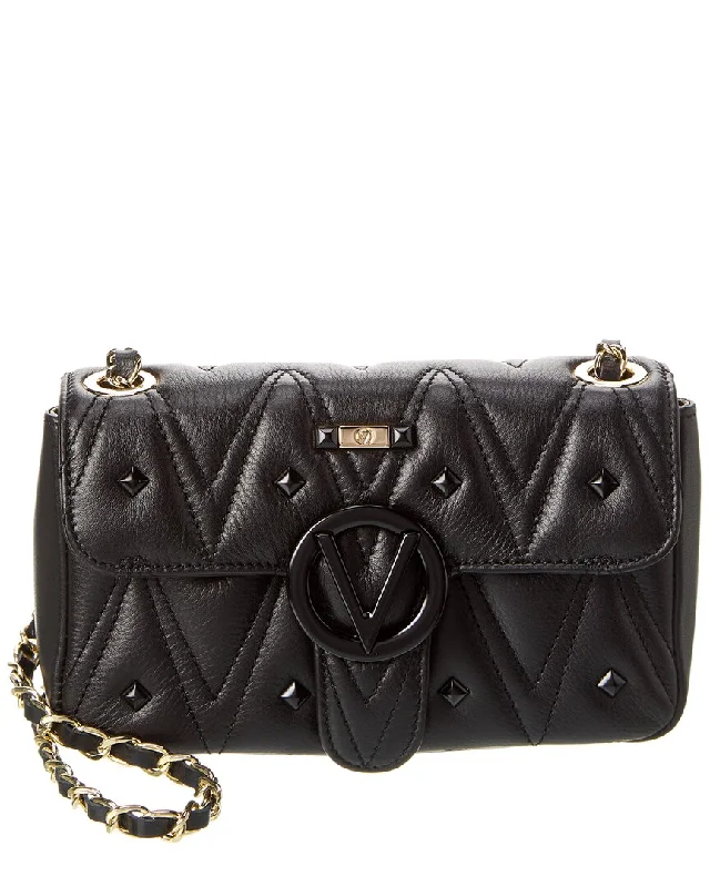 Valentino by Mario Valentino Poisson Diamond Leather Crossbody