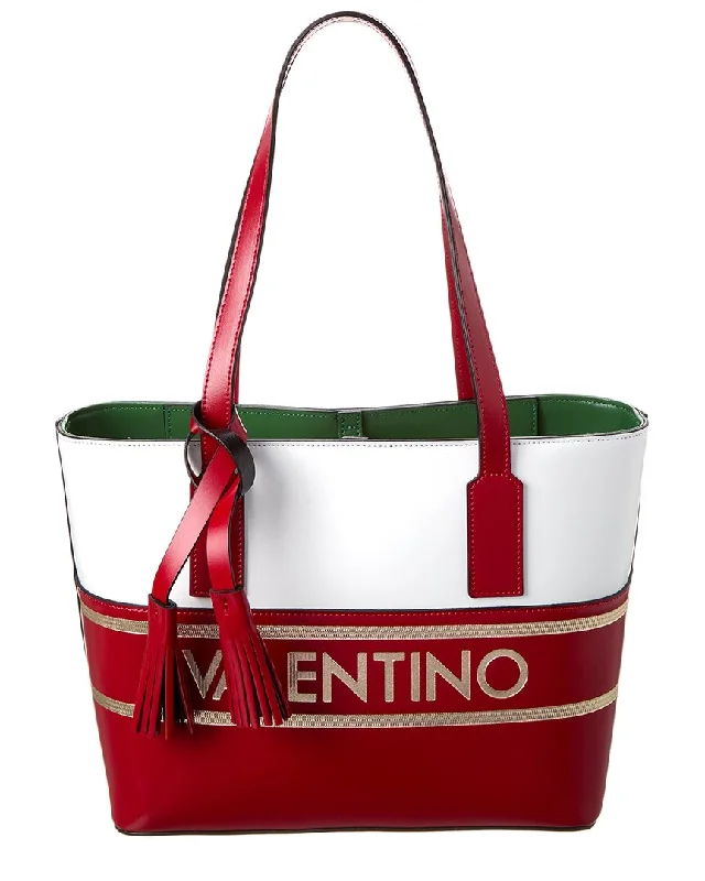 Valentino by Mario Valentino Prince Lavoro Leather Tote