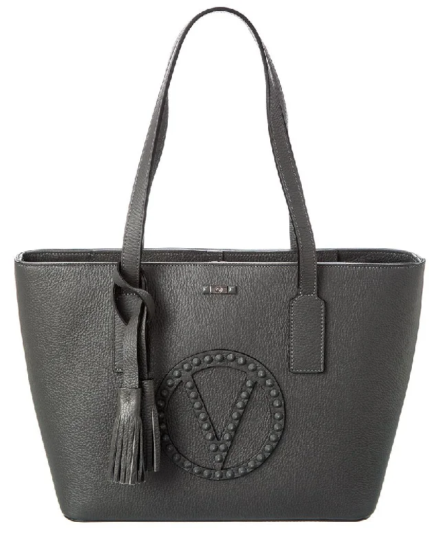 Valentino by Mario Valentino Prince Rock Leather Tote