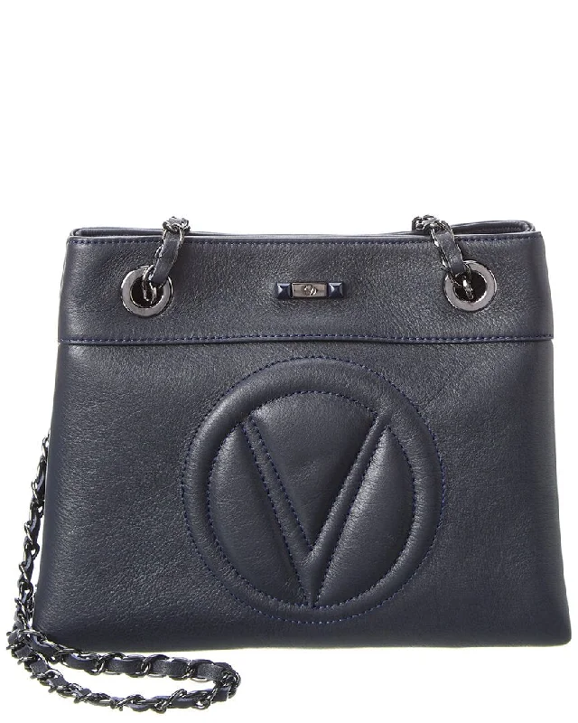 Valentino by Mario Valentino Rita Signature Leather Shoulder Bag