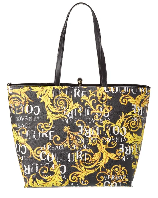 Versace Jeans Couture Logo Print Tote