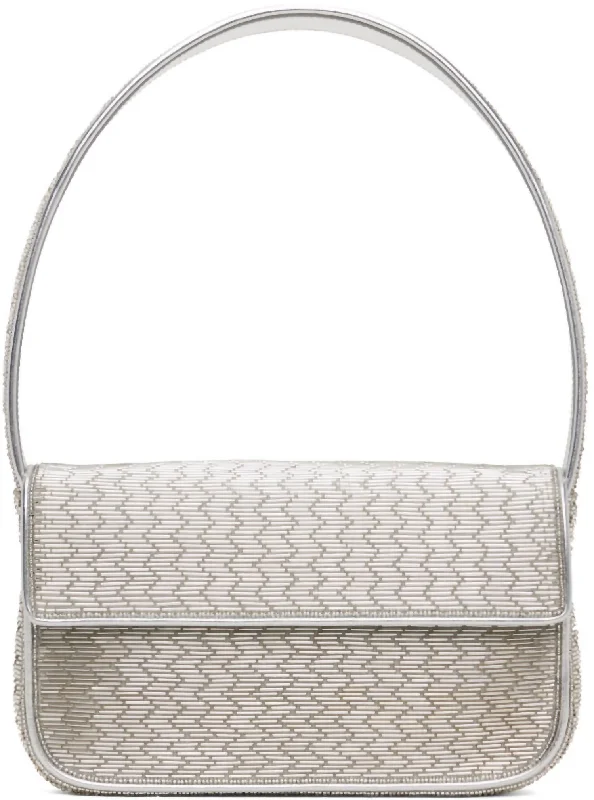 Women's Tommy Shoulder Bag In Silver