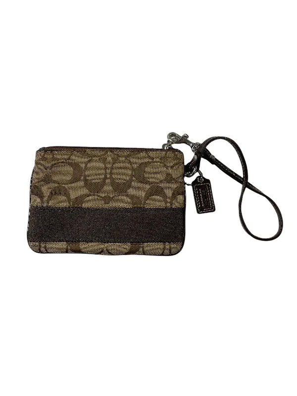 Wristlet Designer By Coach, Size: Small