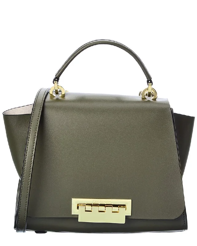 Zac Posen Eartha Iconic E/W Convertible Leather Backpack