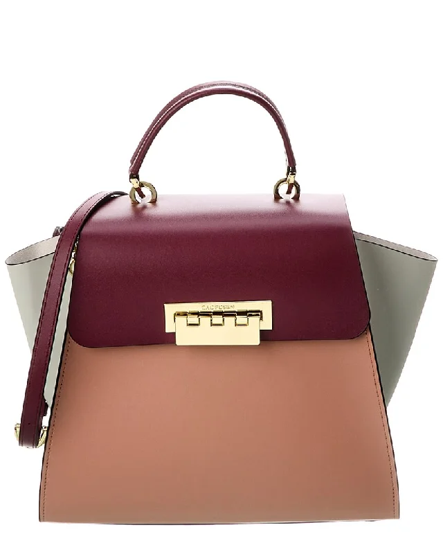 Zac Posen Eartha Leather Top Handle Bag