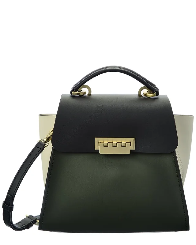 ZAC Zac Posen Eartha Convertible Colorblocked Leather Backpack