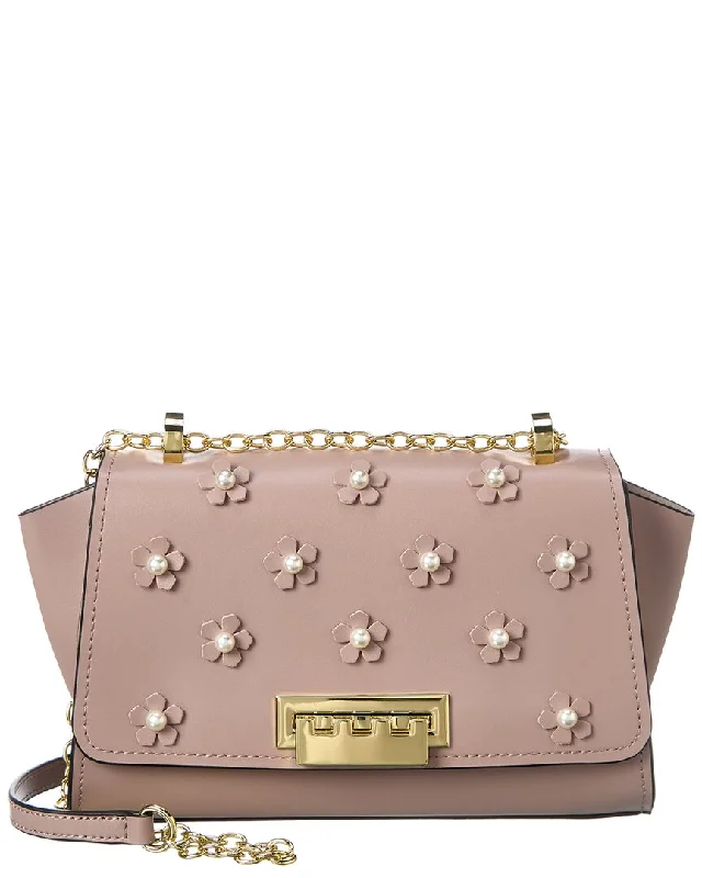 ZAC Zac Posen Eartha Floral Garden Small Chain Leather Shoulder Bag